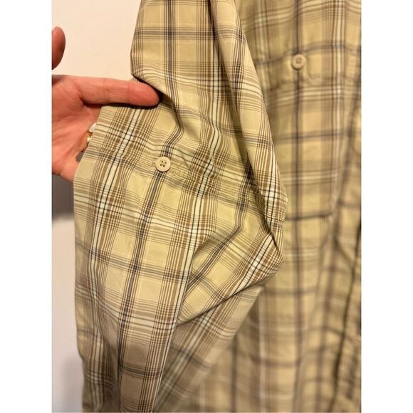 REI COOP Men’s 2XL XXL Tan Casual Button Down Shirt Long Sleeve - Picture 7 of 7